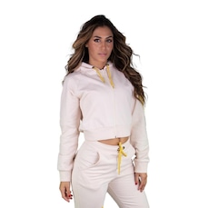 Jaqueta de Moletom com Capuz Everlast - Feminina
