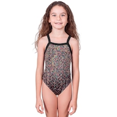 Maiô Kauna Pixel Proteção UV50+ - Infantil