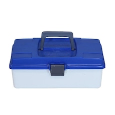 Maleta Para Pesca Pb Box 001 Da Pesca Brasil Com 1 Estojo Multiuso E Bandeja Interna - Pesca Brasil