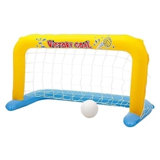 Conjunto Polo Aquático Bestway com Bola e Gol Inflável 1,42m