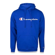 Blusão de Moletom com Capuz Champion Felpado C/ Capuz Superfleece Script - Masculino