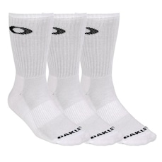 Meia Oakley Crew Sock Cano Alto - 3 pares