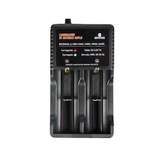 Carregador de Baterias Invictus Duplo Enterprise USB