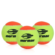 Bola de Beach Tennis Mormaii Premium Pro - 3 unidades