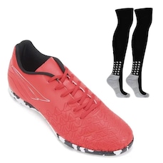 Kit Chuteira Futsal Penalty Fúria XXI + Meião
