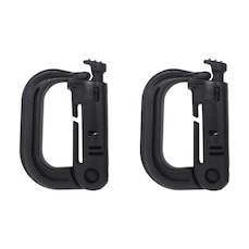 Mosquetão NTK Tag Airgun Multifuncional D-Ring Tag