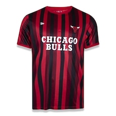 Camiseta New Era Masculina Chicago Bulls Soccer Style Lines