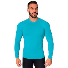 Camiseta Manga Longa Térmica Segunda Pele Vekyo Compressão Proteção UV - Masculina