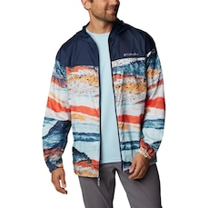 Jaqueta com Capuz Columbia Flash Challenger Novelty Windbreaker - Masculino