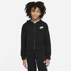 Jaqueta com Capuz Fleece Nike Sportswear Club Older Kids - Infantil