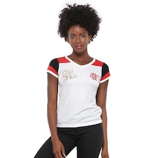 Camisa Flamengo Zico Retrô Braziline - Feminina