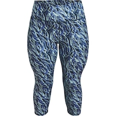 Calça Capri Under Armour HeatGear Print - Feminina