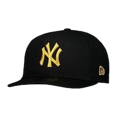 Boné Aba Reta New Era 9FIFTY New York Yankees MLB Gold- Snapback - Adulto