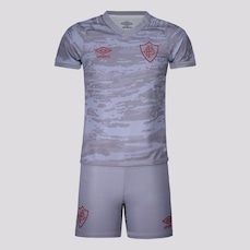 Kit de Uniforme do Fluminense Umbro III 2021 - Infantil