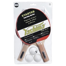 Kit Tênis de Mesa Yashima Clássica com 02 Raquetes 03 Bolas Rede e Suporte