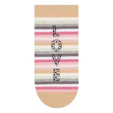 Meia Selene Sapatilha Love - Feminina