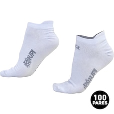 Meia Invisível Hupi Casual 100 Pares - 34 ao 38 - Unissex