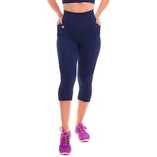 Calça Legging Sandy Fitness Corsário Run - Feminina