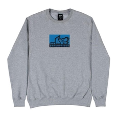 Blusão de Moletom Lost Careca Lost Enterprises - Masculino Cinza