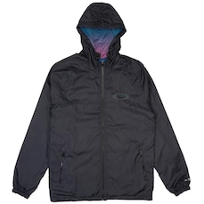 Jaqueta Corta Vento com Capuz Oakley Edição Especial Tramas - Masculina