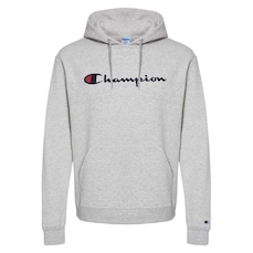 Blusão de Moletom Champion Felpado Superfleece Script Logo - Masculino