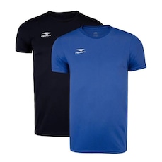 Kit de Camisetas Penalty X Plus Size com 2 Unidades - Masculina