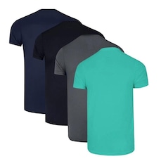 Kit de Camisetas Penalty X Plus Size com 4 Unidades - Masculina