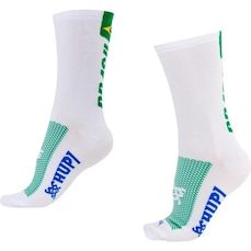 Meias Cano Alto HUPI Brasil 1.0 - 36 ao 42 - Adulto