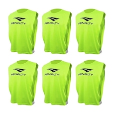 Kit de Coletes Penalty com 6 Unidades - Infantil