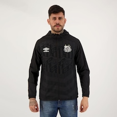 Jaqueta Umbro Corta Vento Santos Treino 2022 - Masculina
