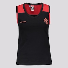 Camiseta Regata Futfanatics Flamengo Compile - Feminina