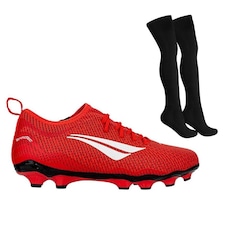 Kit Chuteira de Campo Penalty S11 Locker Ecoknit Xxi + Meião