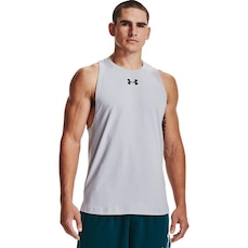 Camiseta Regata Masculina Under Armour Baseline Cotton
