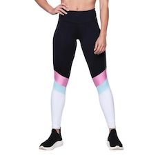 Calça Legging AVA Fitness Wear com Recorte - Feminina
