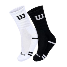 Kit de Meias Cano Alto Wilson B2412408PTBR com 2 Pares - 39 a 44 - Adulto