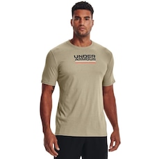 Camiseta Under Armour Multicolor Box Logo - Masculina