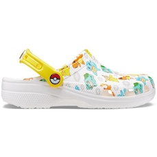 Sandália Crocs Classic Clog Pokémon 2 - Unissex