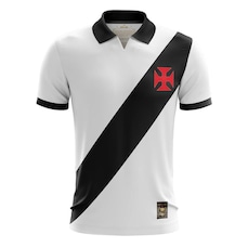 Camisa Vasco da Gama Retro Polo Paris 1957 Braziline - Masculina