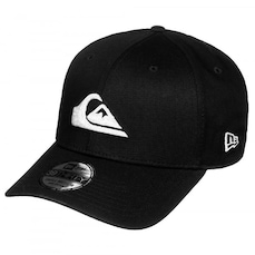 Boné Aba Curva Quiksilver Mountain & Wave Black - Fechado