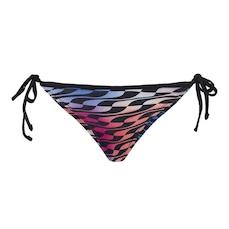 Calcinha Biquíni Com Laço Estampada - Feminina
