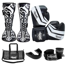 Kit de Muay Thai Spank CONFY Kickboxing com Bolsa - Adulto