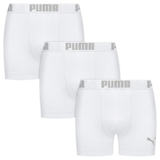 Kit Cuecas Boxer Puma Sem Costura - 3 Unidades - Masculina