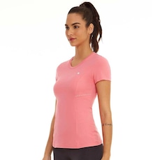 Camiseta Alto Giro Skin Fit - Feminina