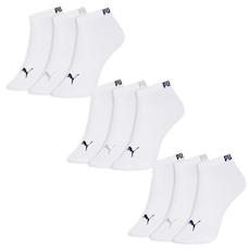 Kit de Meias Sapatilha Puma - Feminina - 9 Pares