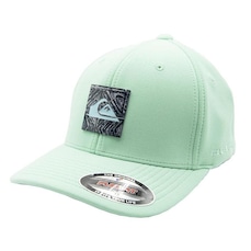 Boné Aba Curva Quiksilver Plate Heritage SM23 Mint - Fechado - Adulto