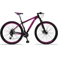 Bicicleta Aro 29 Drais - Freio A Disco - Câmbio Imp - Mtb Aluminio Suspensão Dianteira - 24 V - Adulto
