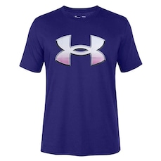 Camiseta Under Armour Big Logo 2.0 SS Lam - Masculina