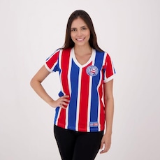 Camisa do Bahia Retrô 1988 Futfanatics - Feminina