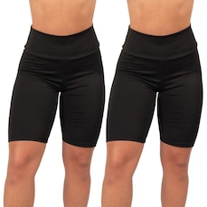 Bermudas Belmento Suplex Fitness - Feminina - 2 Unds