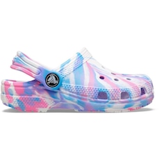 Sandália Crocs Classic Marbled Clog - Feminino